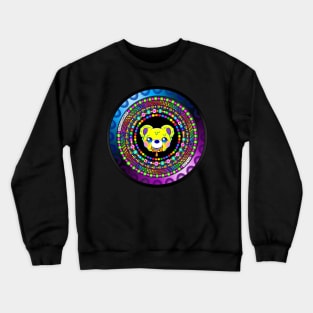 Trippy Kandi Plur Bear Crewneck Sweatshirt